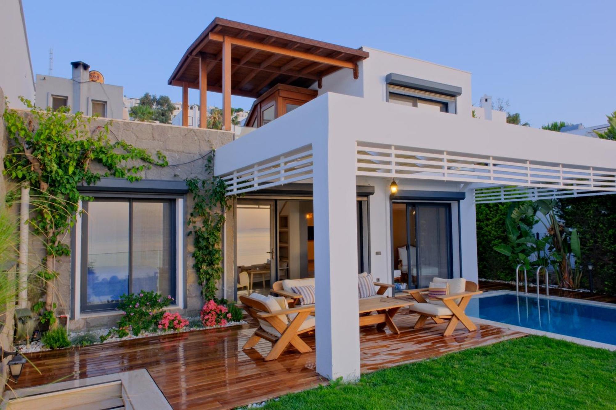 Villa Aleph-Kiralik Muestakil Havuzlu Luex Villa Bodrum Zewnętrze zdjęcie